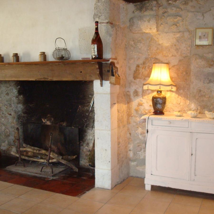 Cheminée ouverte